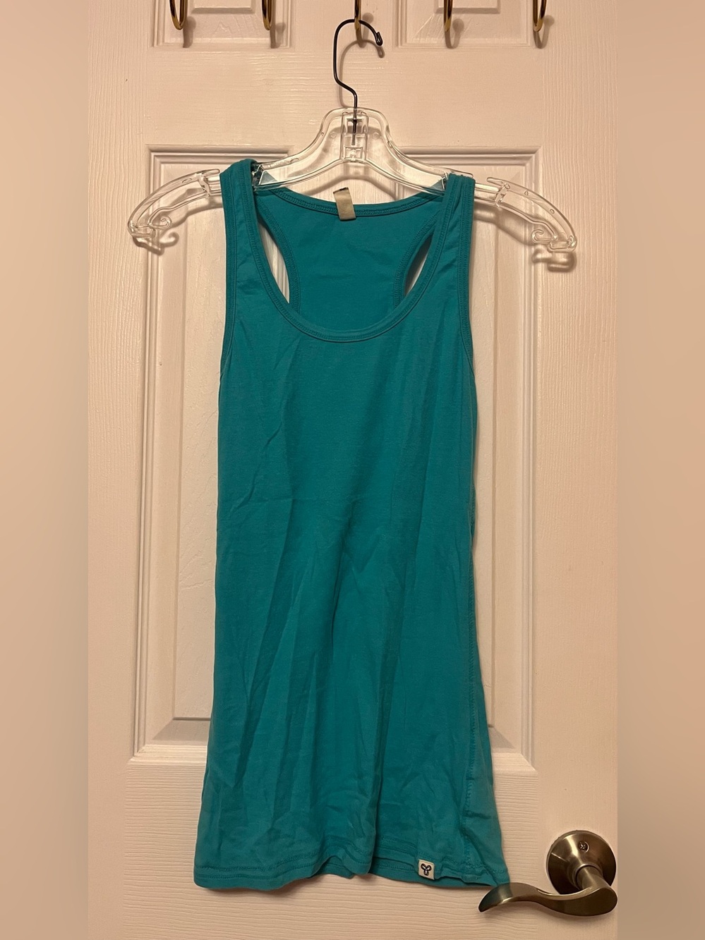 TNA Teal Racerback Tank Top